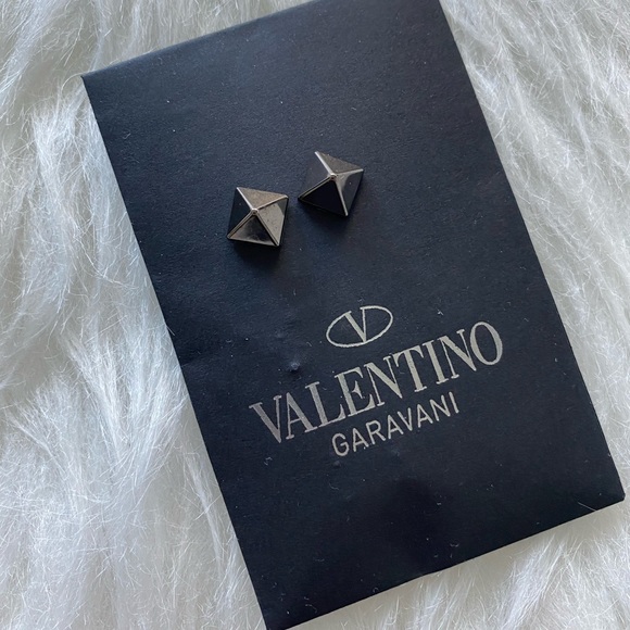 Valentino Noir Rockstud Cage Ballet Flats - Picture 4 of 9